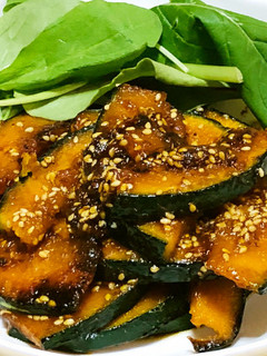 甘みが引き立つ!カボチャの照り焼き-レシピのメイン写真