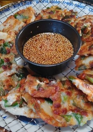 納豆葱ジョン(チヂミ)簡単-レシピのメイン写真
