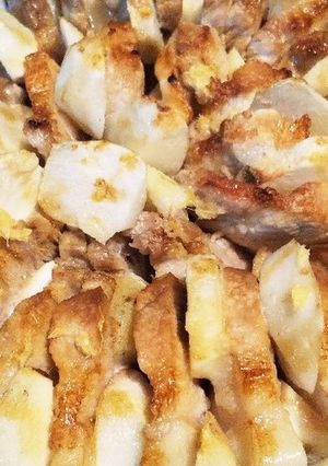 台湾人の友人の豚バラと里芋の醤油焼き-レシピのメイン写真