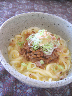 釜玉☆納豆うどん-レシピのメイン写真