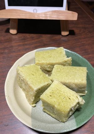 抹茶プロテイン蒸しパン★たまご不使用★☆-レシピのメイン写真