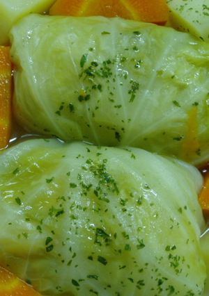 ヘルシー！鮭のロールキャベツ！-レシピのメイン写真