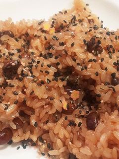 上手に出来た御赤飯☆-レシピのメイン写真