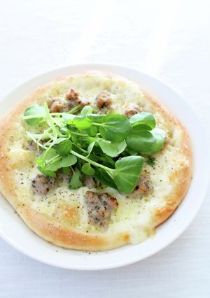 腸詰めのタネで【サルシッチャピザ】-レシピのメイン写真