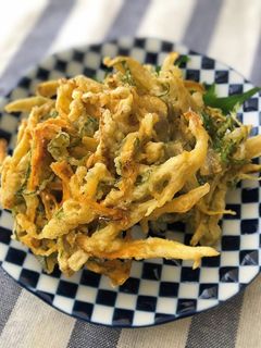 ごぼうとじゃこのカリカリかき揚げ-レシピのメイン写真