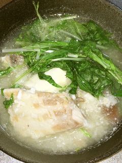 真鯛と水菜の蕪みぞれ煮-レシピのメイン写真