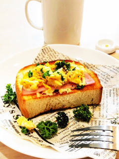 喫茶店でむかーし食べた風なパン♡-レシピのメイン写真