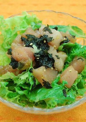 びんちょう鮪の韓国風サラダ-レシピのメイン写真