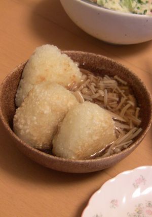 カリカリおむすびの茸あんかけ-レシピのメイン写真