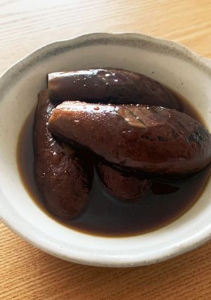 茄子だけで副菜✩茄子の田舎煮-レシピのメイン写真