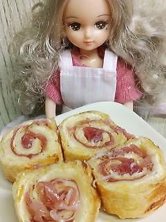 リカちゃん♡生ハム油揚げ巻き巻き(前菜)-レシピのメイン写真