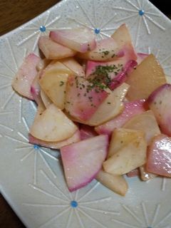かぶのマヨポン炒め-レシピのメイン写真