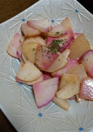 かぶのマヨポン炒め-レシピのメイン写真