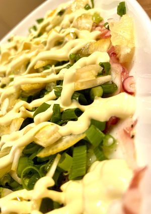 簡単！タコのカルパッチョ-レシピのメイン写真