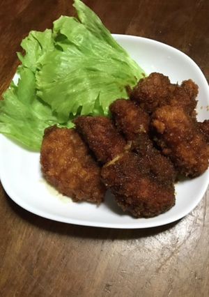 余ったチキンカツでリメイク甘辛煮！-レシピのメイン写真