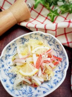 塩揉み白菜とレモンのさっぱりサラダ-レシピのメイン写真
