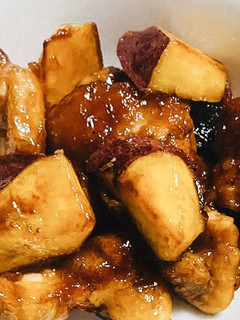 鶏もも肉とさつまいもの甘辛中華炒め-レシピのメイン写真