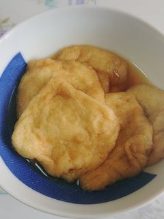 簡単☆きつねうどんのおあげさん-レシピのメイン写真