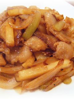 ★豚肉とフライドポテトの炒り煮★-レシピのメイン写真