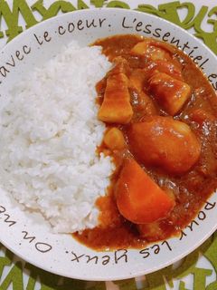 ★☆圧力鍋で1分!ポークカレーライス☆★-レシピのメイン写真