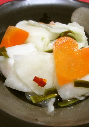 大量作り置き！かぶの甘酢漬け　おせちにも-レシピのメイン写真