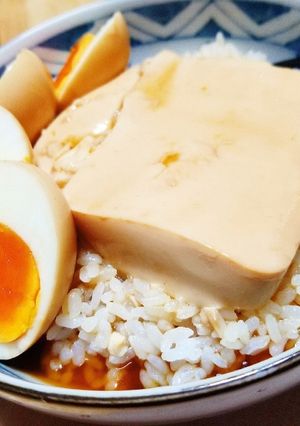 老舗名店の味！とうめし（豆腐茶飯）-レシピのメイン写真
