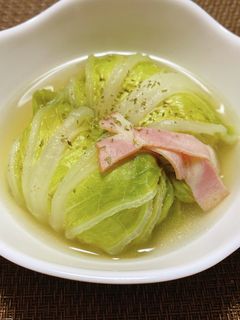 簡単!ロール白菜☆コンソメ-レシピのメイン写真