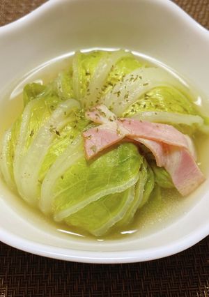簡単！ロール白菜☆コンソメ-レシピのメイン写真
