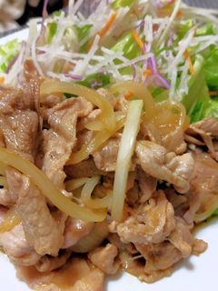 簡単!ポン酢の生姜焼き-レシピのメイン写真