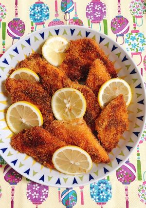 オーブンで♪サーモンのチーズパン粉焼き-レシピのメイン写真