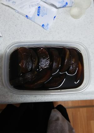 黒砂糖漬けりんごのデザート-レシピのメイン写真