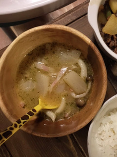 かぶときのこのこっくりスープ-レシピのメイン写真
