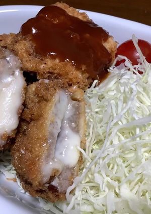 安い！うまい！成形肉でチーズビーフカツ♪-レシピのメイン写真