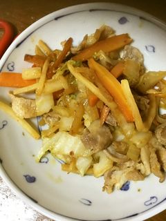 回鍋肉風白菜炒め-レシピのメイン写真
