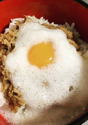煮豚の残りを魯肉飯(ルーロー飯)風に…-レシピのメイン写真
