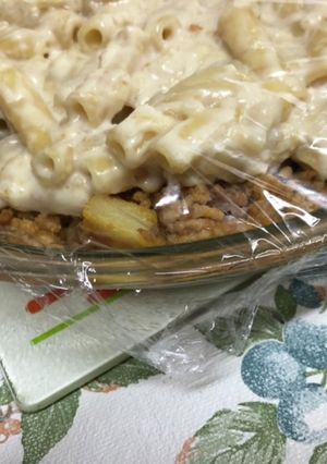 カレー風味のひき肉グラタン-レシピのメイン写真