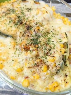 かぼちゃのグラタン風マヨ・チー焼き-レシピのメイン写真