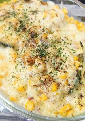 かぼちゃのグラタン風マヨ・チー焼き-レシピのメイン写真