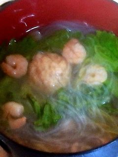 朝食|春雨スープ-レシピのメイン写真