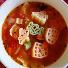 รูปของ ダイエット♪簡単残り野菜でミネストローネ