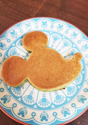 ほうれん草とリンゴのパンケーキ☆-レシピのメイン写真