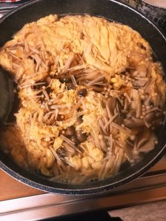 きのこの卵とじ汁-レシピのメイン写真