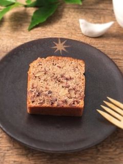 *あずきとくるみの和風ケーキ*-レシピのメイン写真