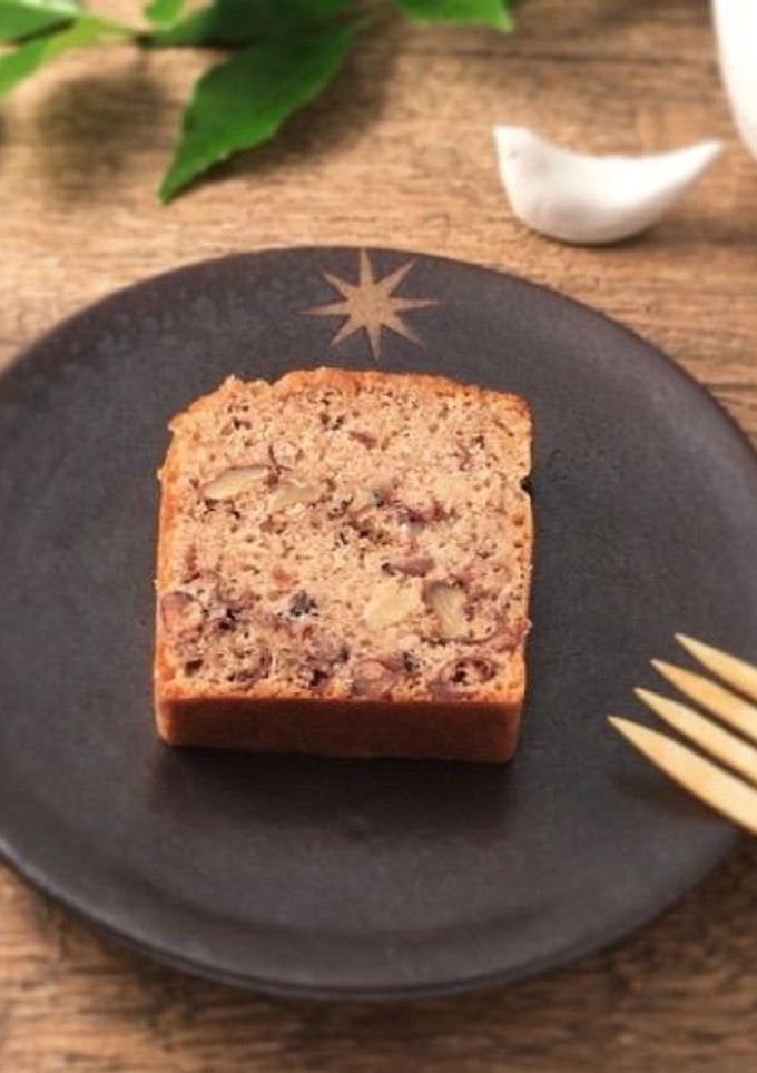 ＊あずきとくるみの和風ケーキ＊-レシピのメイン写真