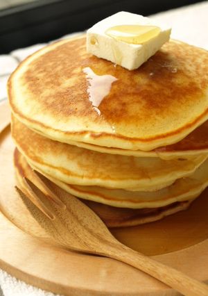 はちみつホットケーキ-レシピのメイン写真