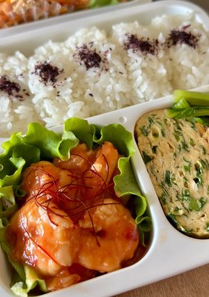 レンジで簡単海老チリ-レシピのメイン写真