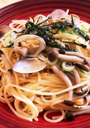 簡単♫和風ボンゴレきのこパスタ-レシピのメイン写真