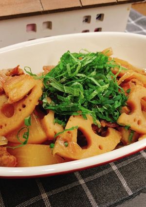 豚バラと根菜炒め-レシピのメイン写真
