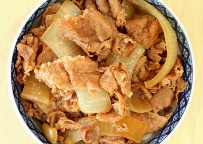 吉野家の牛丼を完全舌コピー by 順のダンナ 【クックパッド 吉野家の牛丼を完全舌コピー by 順のダンナ 【クックパッド