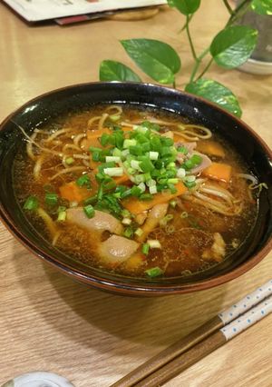 ピリ辛もつちゃんぽん-レシピのメイン写真
